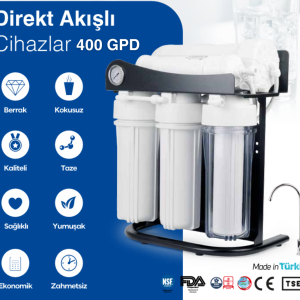400 GPD Kafe Tipi Su Arıtma Cihazı - Small