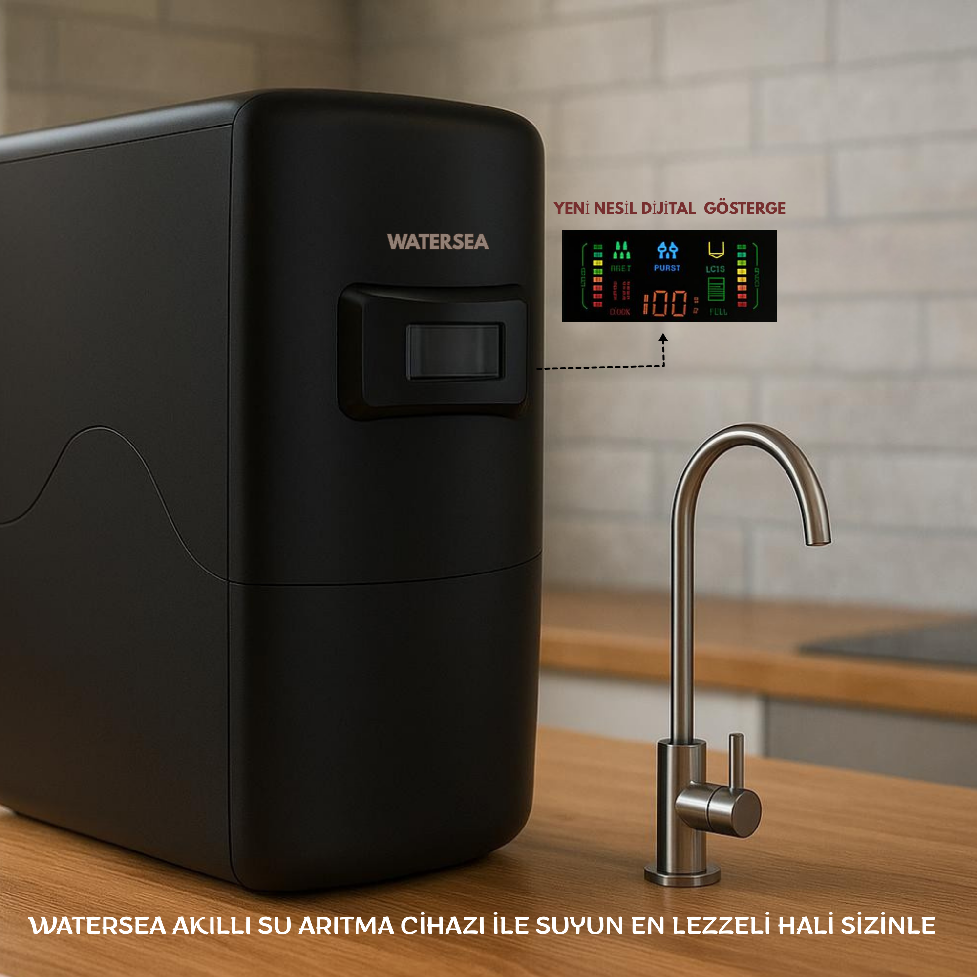WATERSEA AKILLI SU ARITMA CİHAZI İLE SUYUN EN LEZZETLİ HALİ SİZİNLE