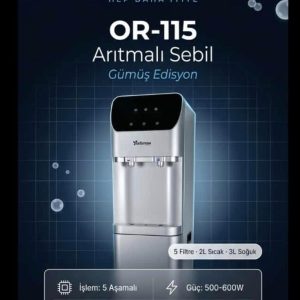 OR-115 AKILLI DOKUNMATİK YENİ NESİL ARITMALI  SEBİL