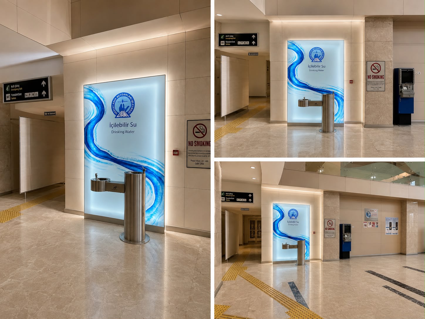 WATERSEA Elazığ Havalimanı içme suyu uygulaması