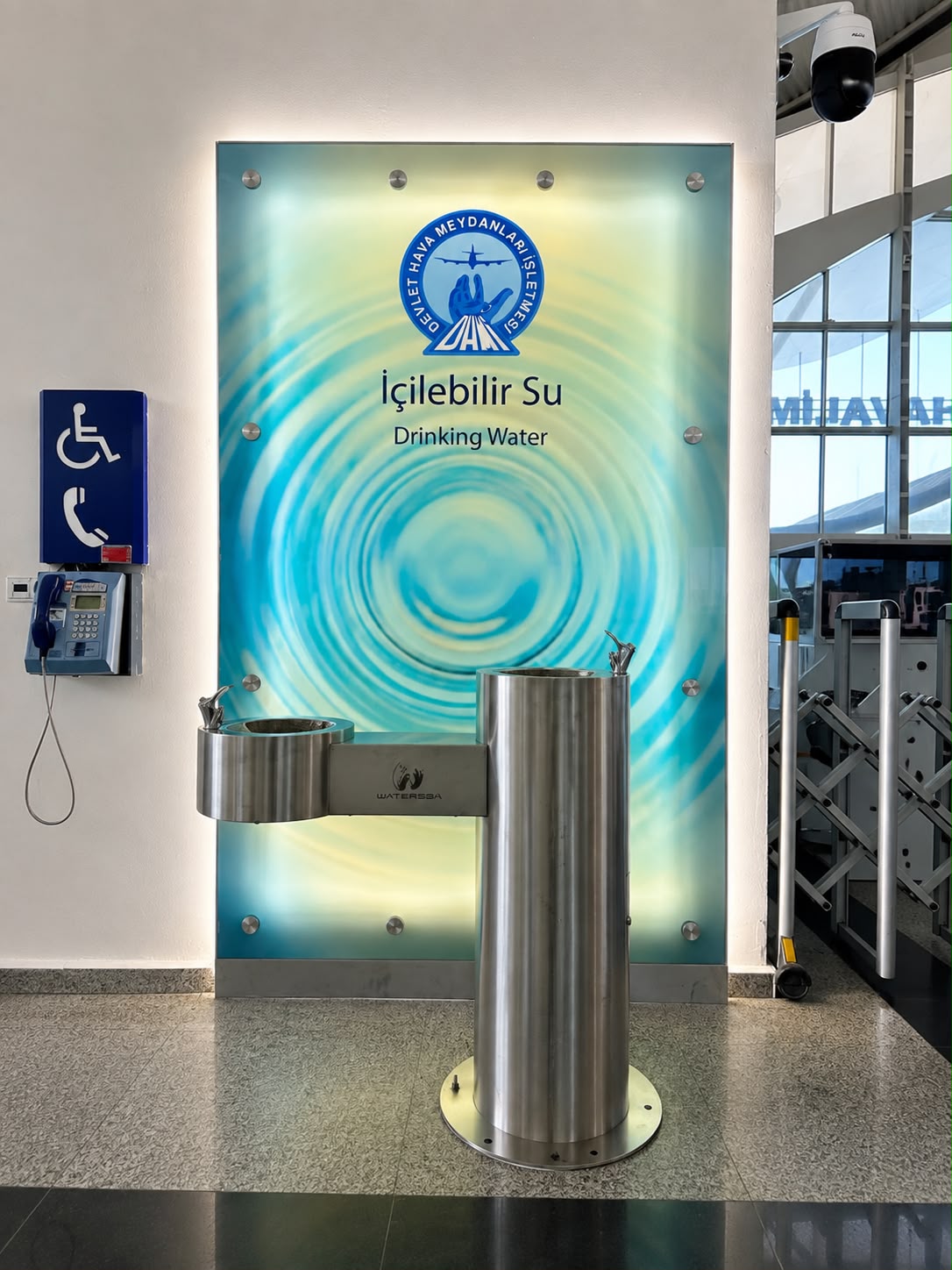 WATERSEA Sivas Nuri Demirağ Havalimanı içme suyu uygulaması