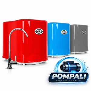 Reverse Osmosis Pompalı Su Arıtma Cihazı 12 LT